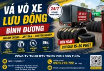 DỊCH VỤ THAY SĂM LỐP XE Ô TÔ BÌNH DƯƠNG UY TÍN 