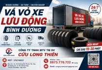 Dịch Vụ Vá Vỏ Lưu Động Tại Dĩ An Bình Dương – Ứng Cứu Lốp Xe Tải, Xe Ben, Container 