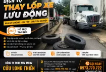 THAY LỐP XE LƯU ĐỘNG / DỊCH VỤ TẠI BÌNH DƯƠNG