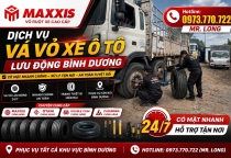 CUNG CẤP SĂM LỐP MỚI/CŨ VÀ DỊCH VỤ VÁ VỎ, THAY LỐP XE LƯU ĐỘNG NHANH CHÓNG TẠI DĨ AN, BÌNH DƯƠNG