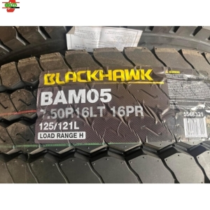 Lốp XE BLACKHAWK 7.50R16LT 16PR