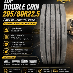 Lốp 295/80R22.5 DOUBLE COIN