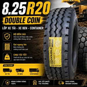 LỐP XE TẢI DOUBLE COIN 8.25R20 RR9N 14PR 