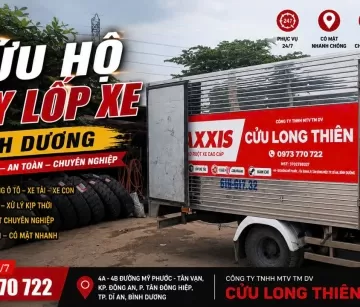 Vá Lưu Động Bình Dương 24/7 – Vá Lốp Ô Tô, Xe Tải Tận Nơi Nhanh Chóng