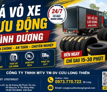 Thay Lốp Xe Ô Tô Bình Dương | Lốp Chính Hãng – Cửu Long Thiên