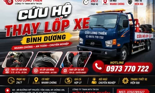 Dịch Vụ Vá Lốp Xe Ô Tô Gần Nhất, Nhanh Chóng Tại Dĩ An