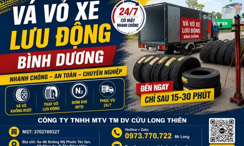 Thay Lốp Xe Ô Tô Bình Dương | Lốp Chính Hãng – Cửu Long Thiên